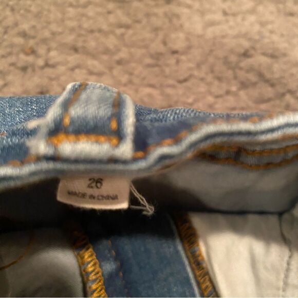 Coco & Jaimeson Denim Skirt Blue Jean Skirt Size 26 - Picture 5 of 8